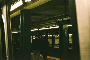 Union Turnpike Station on the E/F/M/R line